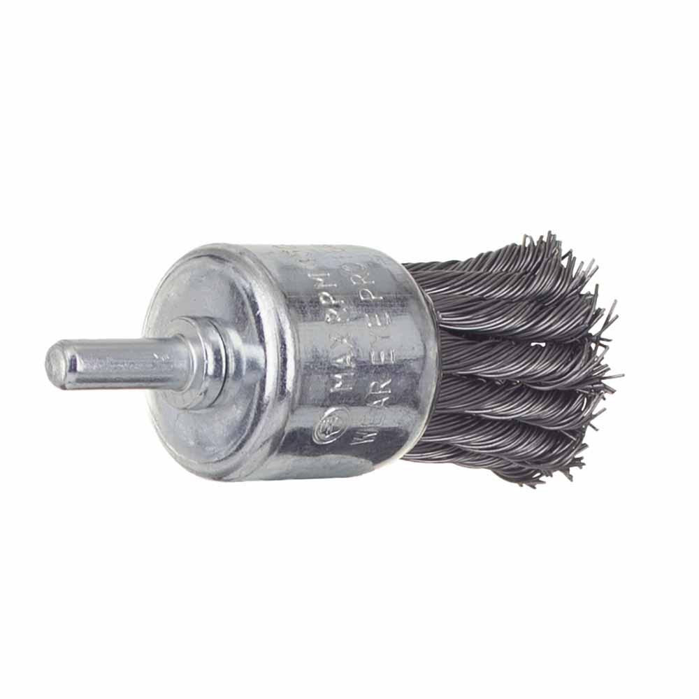 Щетка проволочная чашевидная Ø30мм хвостовик Ø6мм (стальная витая) SIGMA (9028031) Ровно - изображение 3