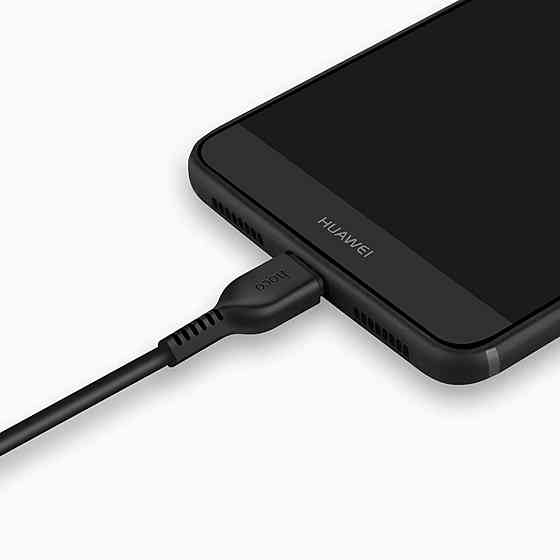 Кабель USB - Type-C HOCO X13 3A 1m PVC PVC конектори колір чорний 6957531061182 Одеса