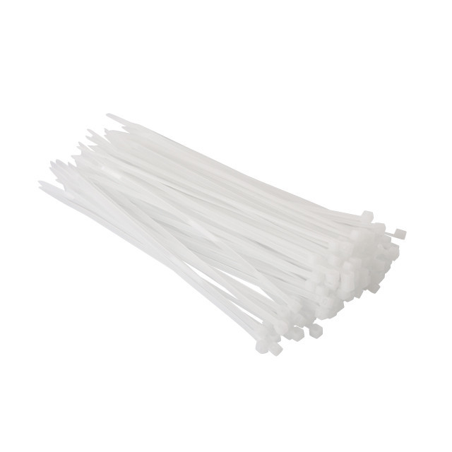 Хомут пластиковый, 2,5×150 мм, 100 шт/упак, белый INTERTOOL TC-2515 Киев - изображение 2