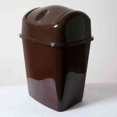 Контейнер для мусора ММ Пласт Бежевый / коричневый 20 л (ММ 20/беж/кор) Винница