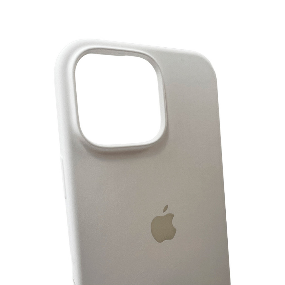Чохол Silicone для Apple iPhone 16 Pro, Білий Київ - фото 1
