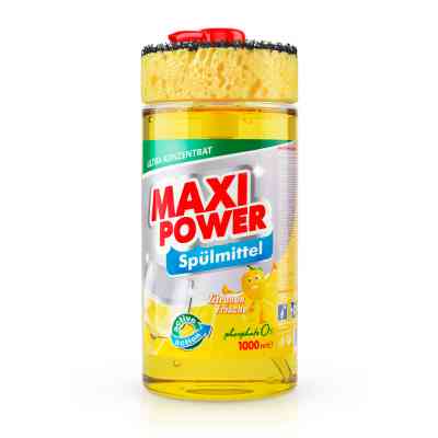 Засіб для ручного миття посуду Maxi Power Лимон 1000 мл (4823098400929) Вінниця