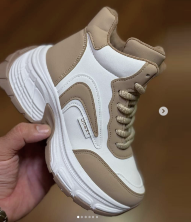 Жіночі зимові Бежеві Кросівки з МЕХОМ на Толстой Підошві Танкетке Черевики Шкіряні Білі (розміри: 36,37,38,39,40,41) — 9-2 Дніпро