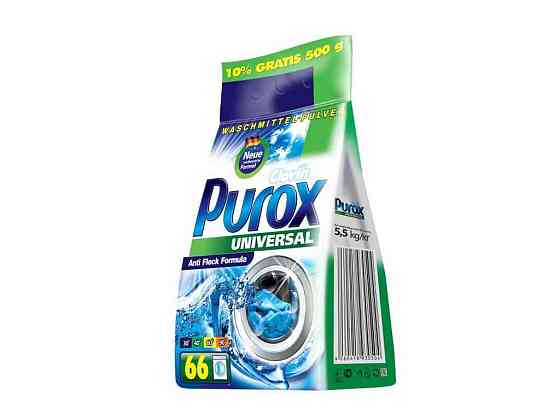 Пральний порошок універс. 5,5кг п/е Universal ТМ PUROX Київ