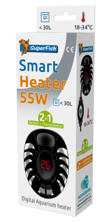 Обігрівач для акваріума SMART HEATER 55 WATT (A4030165) Київ - фото 1