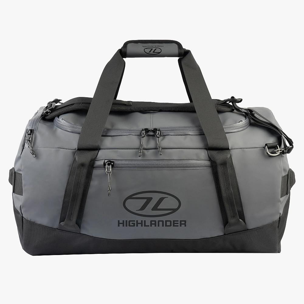 Сумка дорожная водозащитная Highlander Hauler Duffel 65L Dark Grey (DB133-DGY) Киев - изображение 1