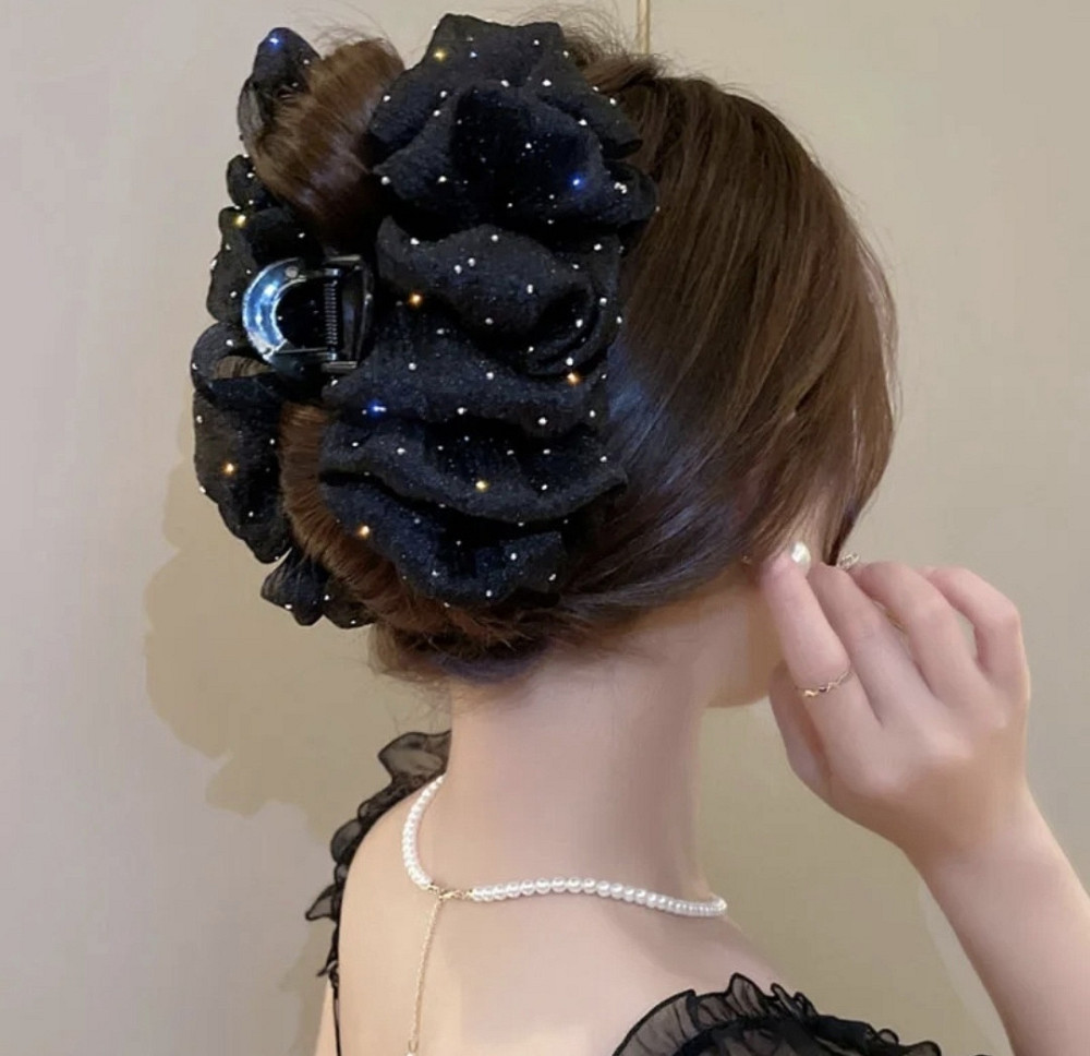 Шпилька крабік "Бант" великий Сміла - фото 4