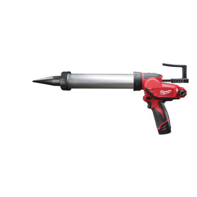 Клейовий пістолет MILWAUKEE M12 PCG/400A-201B (Li-Ion 2Ач) 4933441665 (+ заряд.пристрій, 1 акум., алюм. Труба, Одеса - фото 2
