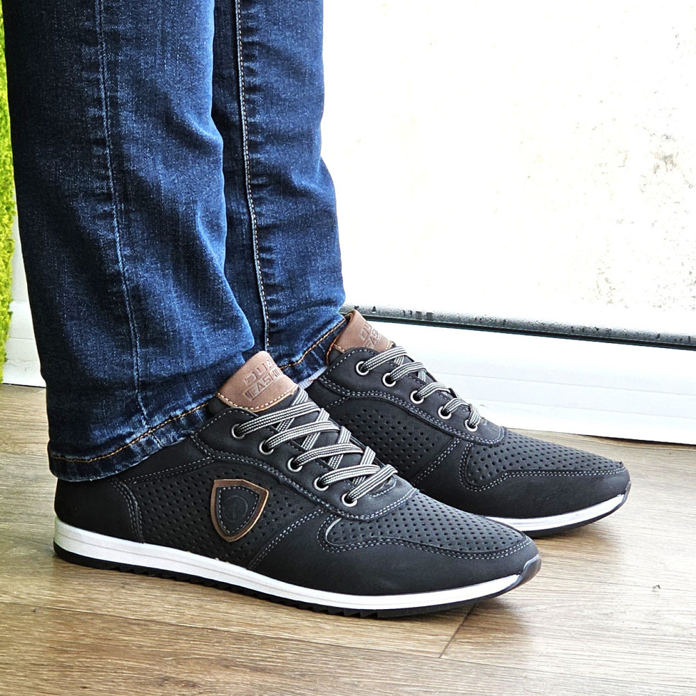 Чоловічі мокасини Літні Кросівки Сіточка Чорні (розміри: 40,41,42,43,44,45) Відео Огляд — 04-1 Дніпро - фото 8