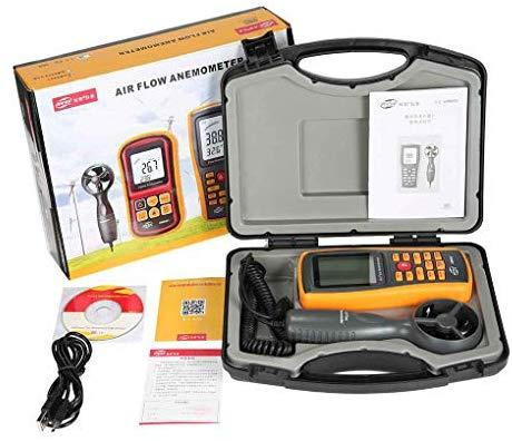 Анемометр-термометр USB 0,3-45 м/с, 0-45 °C BENETECH GM8902 Чернігів - фото 3