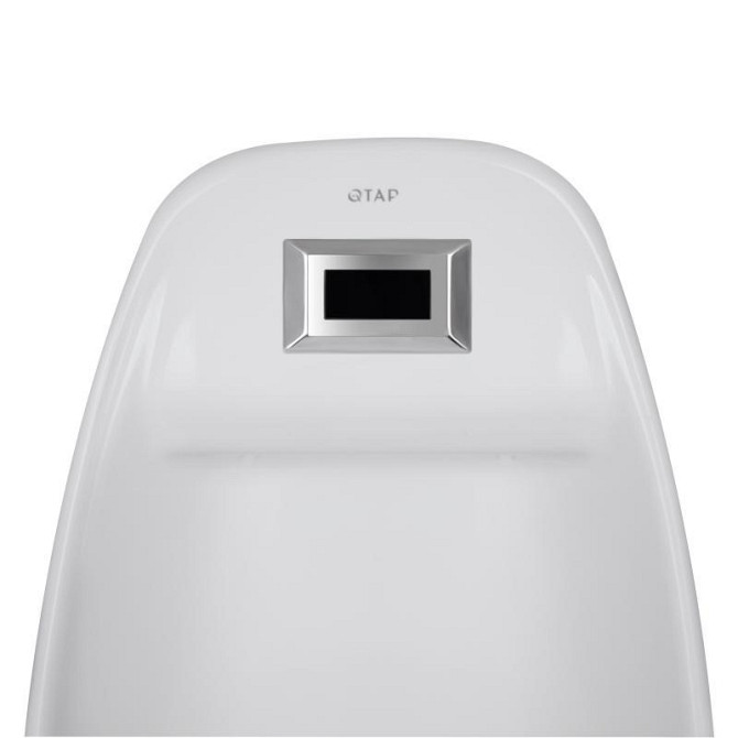 Пісуар підвісний Qtap Stork з ІЧ-датчиком автоматичного змиву 350х310х685 White QT1588102HW Харків - фото 4