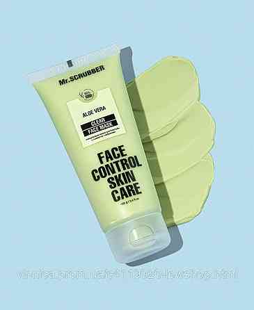 Очищувальна маска для боротьби з тьмяністю і набряками Clear Face Control Mr.SCRUBBER 100 г Чернівці