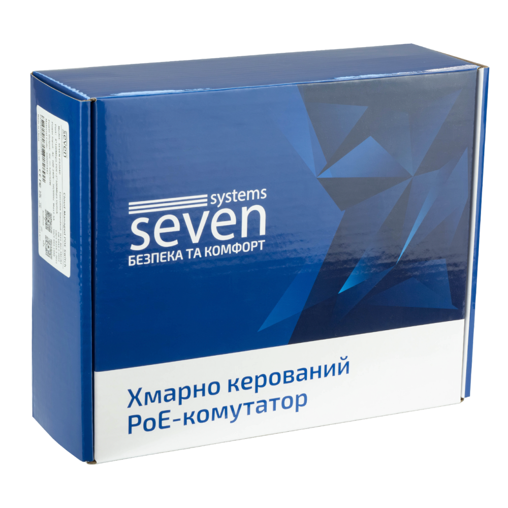 Хмарно керований 6-ти портовий PoE комутатор SEVEN PS204D (Cloud POE: 4, UP: 2) Київ - фото 10