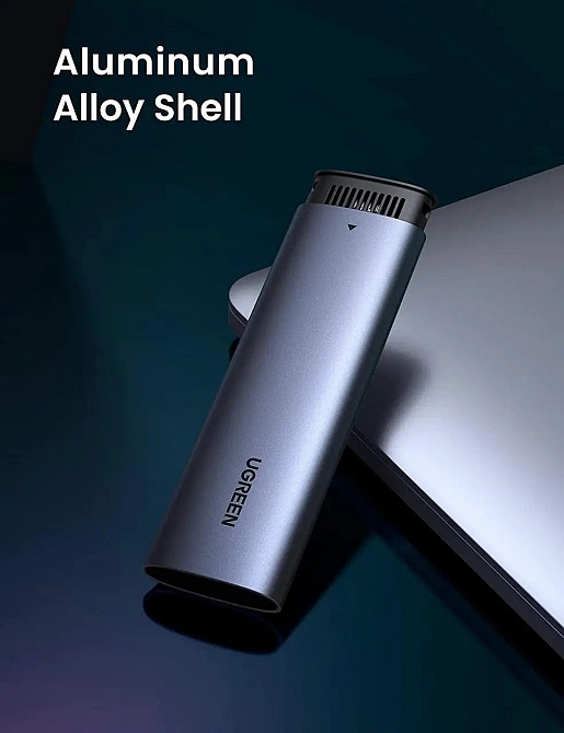 Коробка для SSD UGREEN USB-C 5G с кабелем 50 см Киев - изображение 2