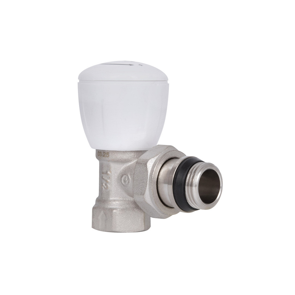 Кран радіаторний Thermo Alliance Standart Powerful 1/2" з антипротіканням кутовий SF232W15 Київ - фото 12