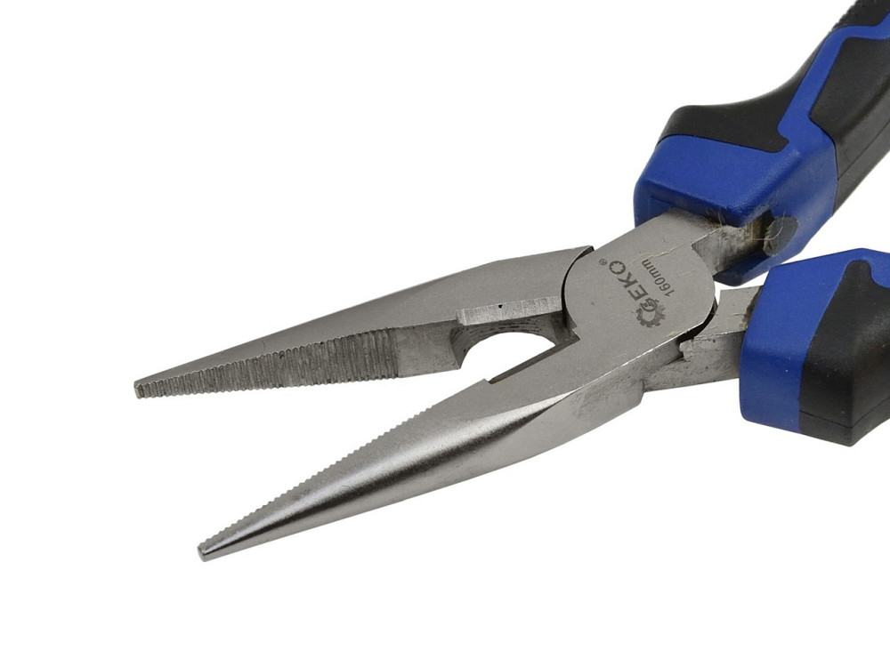 Плоскогубці подовжені прямі "GeKo" premium 160 мм Киев - изображение 2