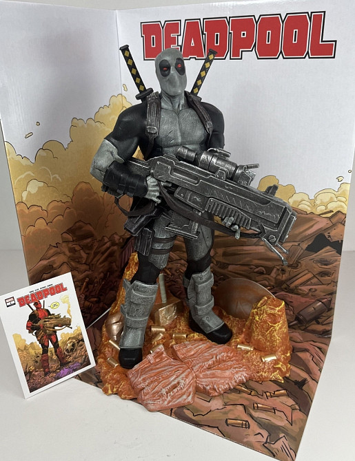 Фигурка Дэдпул серый Deadpool McFarlane Toys Premium Edition Marvel. Харьков - изображение 8