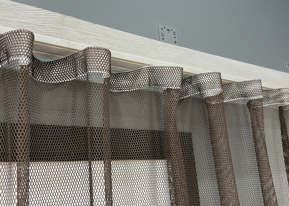 Кухонна арка VR-Textil № 000к грек-сітка "Соти" венге 280х150 см (51-267) Київ - фото 6