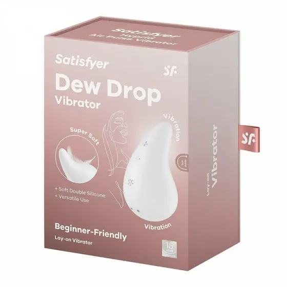 Вібратор Satisfyer Dew Drop White Львів