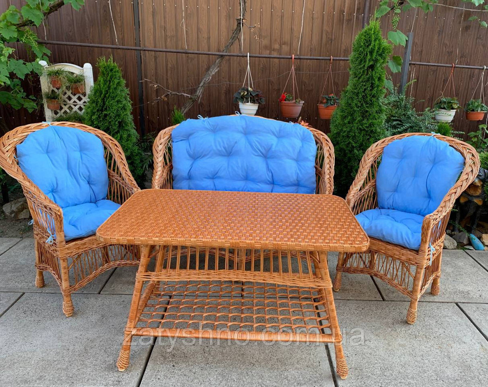 Набор плетеной мебели из лозы Киев - изображение 1