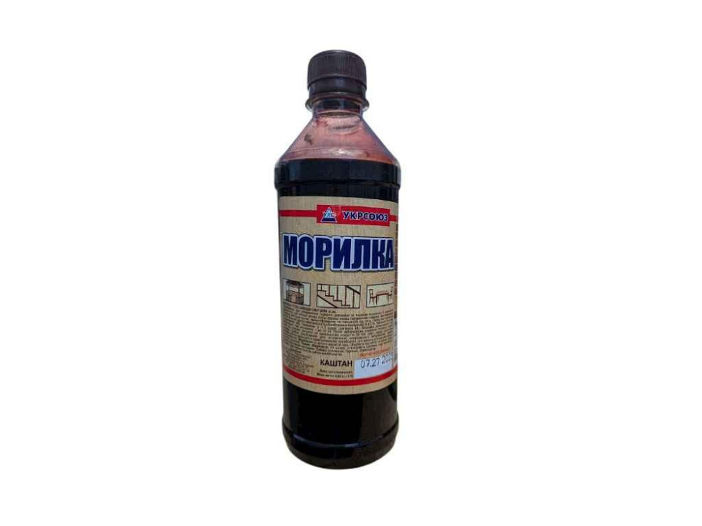 Морилка 0,5л 0,45кг Каштан ТМ УКРСОЮЗ Киев - изображение 1