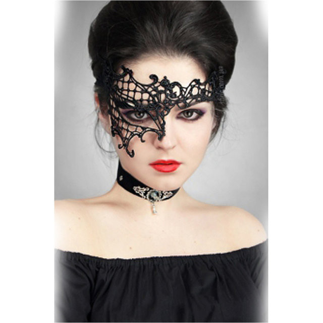 Маска женская карнавальная ажурная Киев - изображение 1