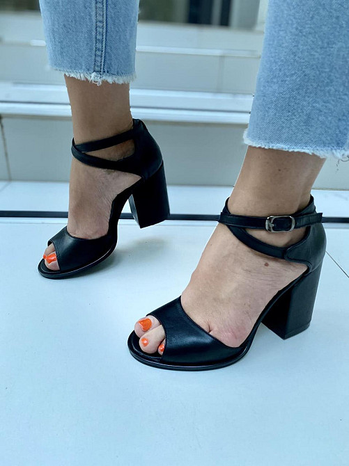 ARLEN Босоніжки жіночі ARLEN Бос-К-01/02 чорні (літо, шкіра натуральна) (3516) Коломыя - изображение 2