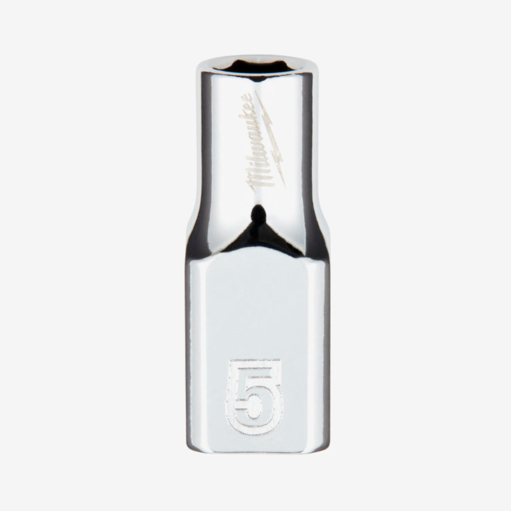 Головка хромированная метрическая 1/4'' MILWAUKEE, 5мм Одесса - изображение 1