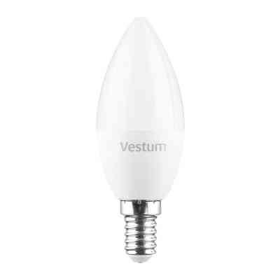 Лампочка Vestum LED C37 6W 3000K 220V E14 (1-VS-1304) Винница