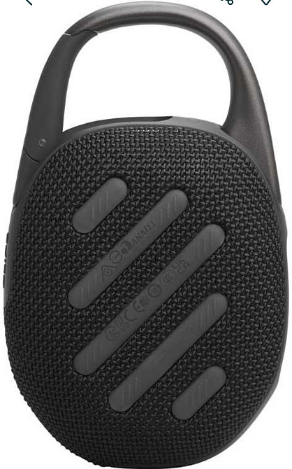 Портативна акустика JBL Clip 5 Black. Киев - изображение 2