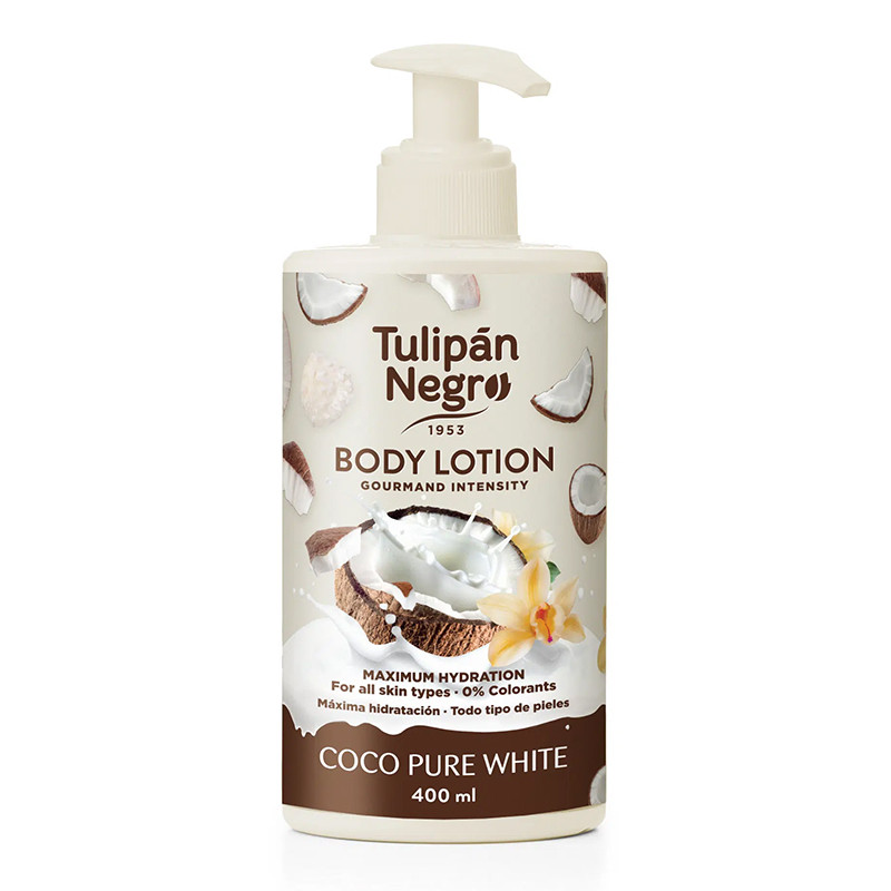 Лосьйон для тіла Ніжний кокос Tulipan Negro 400 мл Київ - фото 1