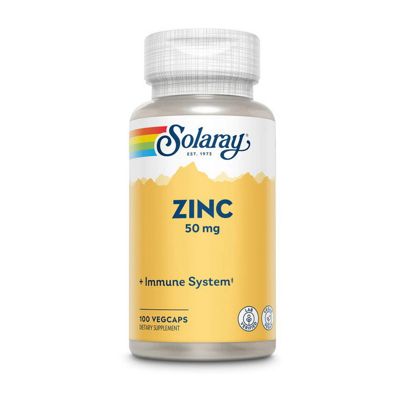 Zinc 50 mg (100 veg caps) Луцьк - фото 1