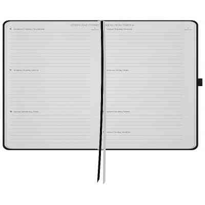 Тижневик Axent датований 2026 Grand Lines 195х255, чорний (8531-26-01-A) Вінниця