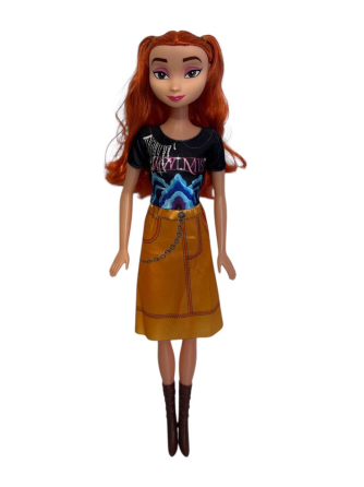 Співоча лялька Міра Mira K-Pop Demon Hunters Кейпоп мисливці на демонів , висота-50 см у подарунковій коробці Чернівці