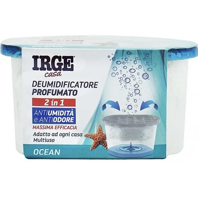 Поглинач запаху та вологи Irge casa Deumidificatore Profumato 2 in 1 Ocean Океан 400мл Виноградов - изображение 1