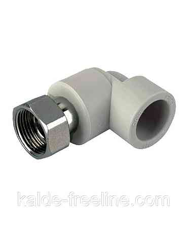 Коліно (Кут) Koer з накидною гайкою КНГ ∅ 20х1/2" Харків