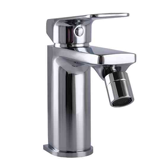 Змішувач для біде TOPAZ ODISS TO 18601-H52 на гайці,Хром,шланги TAQ-M1055,D35 Киев