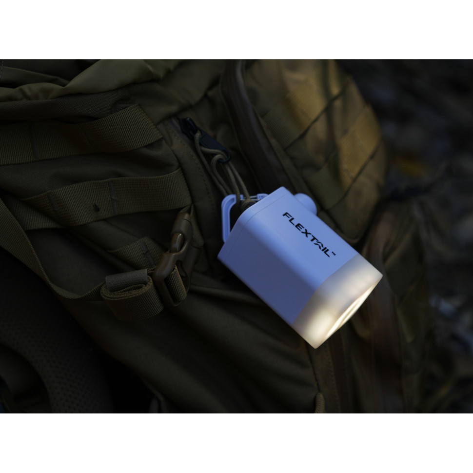 Насос-ліхтар-powerbank кемпінговий Flextail Max Pump 2 Plus, білий Київ - фото 16