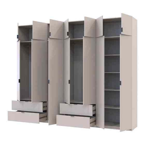 Шафа для одягу Doros Лукас Кашемір 3+4 ДСП 295х50х240 DRS-011717 (42005124) Львів