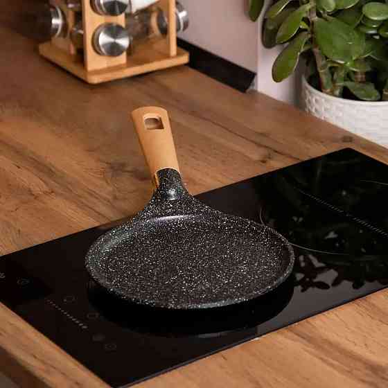 MGC Алюмінієва млинна сковорода з мармуровим антипригарним покриттям Ø 20 см, товсте дно MGC Bl Коломия