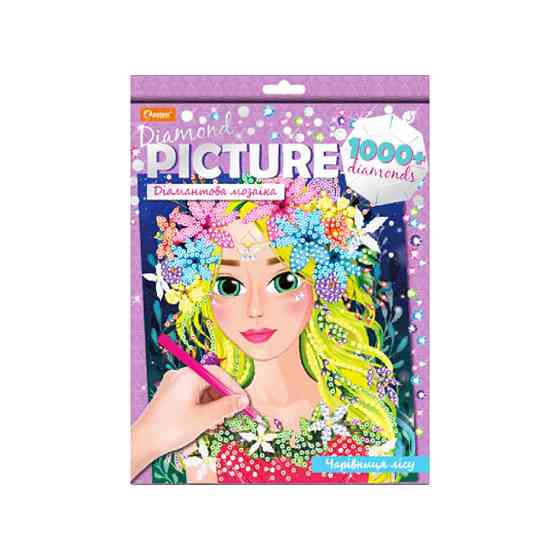 Набір для творчості Діамантова мозаїка "Чарівниця лісу" НТ-26-09 Вінниця