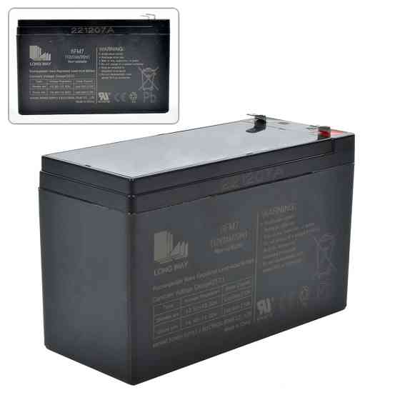 Аккумуляторная батарея универсальная 12V7Ah-BATTERY Винница