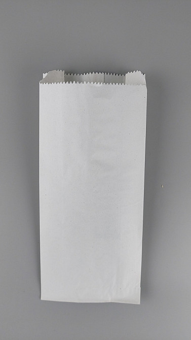 Пакет паперовий 14см 6*32см білий (1000 шт) Харків - фото 3