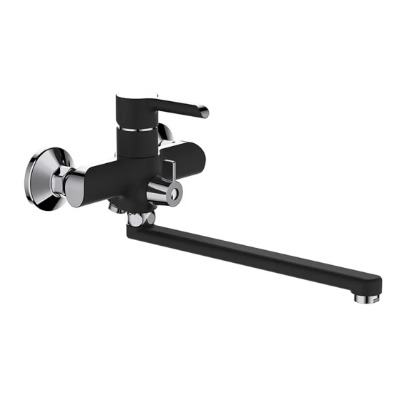 Смеситель для ванны Mixxus Premium Edem 006 Euro (Black) (MI5841) Киев