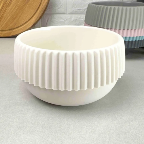 Вазон Бохо 22см низький біла троянда Алеана Житомир - изображение 3