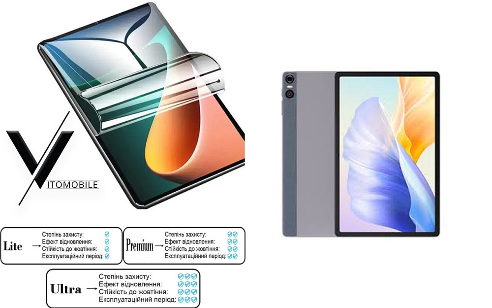 Полиуретановая пленка HyperClear Guard для Cubot Tab 50 Киев - изображение 1