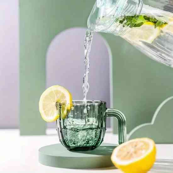 Набор 4 стеклянных чашек в форме дизайна Кактуса Винница