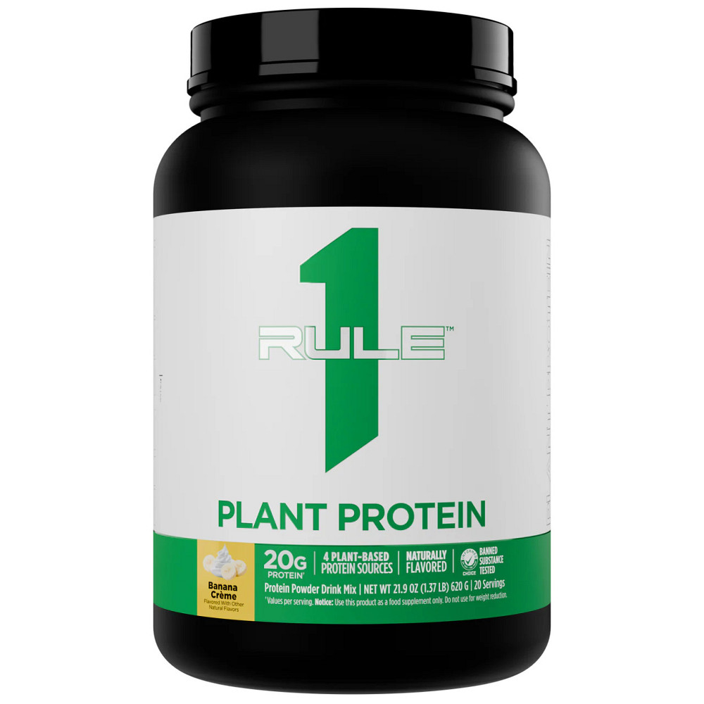 Протеин Rule One Plant Protein 620 gram (Banana Creme) Луцк - изображение 1