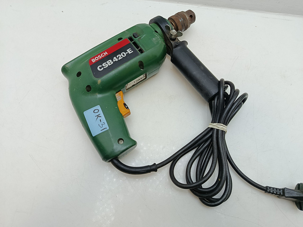 Ударний дриль Bosch CSB 420-E (420 Вт) (товар вживаний) Луцк - изображение 2