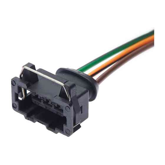 Роз'єм конектор с проводом, 3-кон., метал, VAG Германия, Франция, Германия універс., Audi, Bugatti, Porsche, Seat, Skoda, VW 47457 Київ